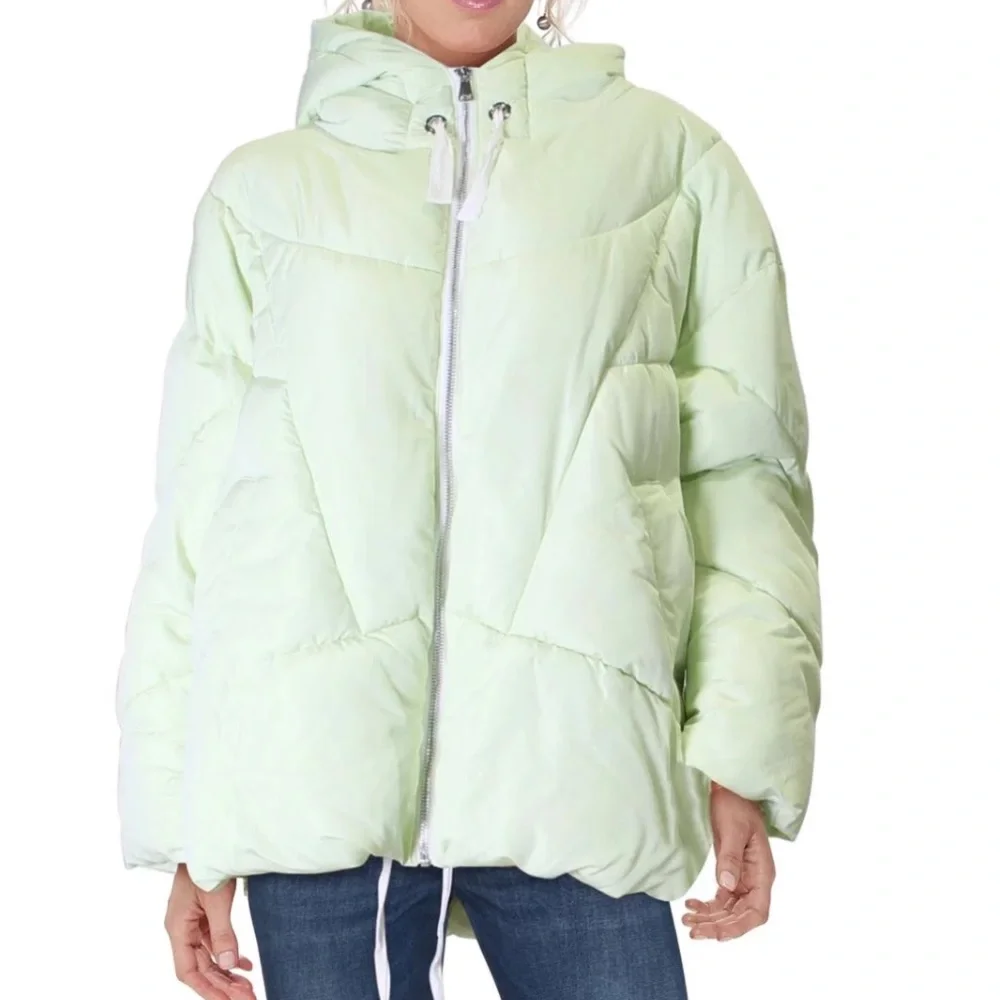 Free People Hooded Puffer Hailey Jacket - Picture 9 of 11